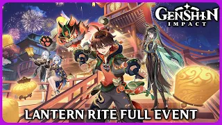 Full Lantern Rite Event - Genshin Impact 4.4