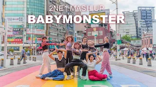 [KPOP IN PUBLIC｜ONE TAKE] BABYMONSTER - '2NE1 Mash Up'  Dance Cover by ONNIES from Taiwan