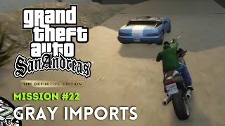 GTA San Andreas Definitive Edition - Mission #22 - Gray Imports in ( 1080p 60 FPS )