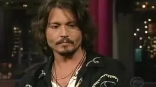 Johnny Depp David Letterman part 1