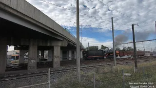R761 and K190 Steamrail Train - 2/5/21