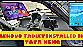 Lenovo Tablet Installed In TATA NANO #Tata nano# Sanjay Unique Vlogs ( Vlog-11 )