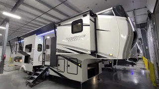 Luxury Front Kitchen Fifth Wheel 2022 Riverstone Reserve 3950FWK by Forestriver @ Couchs RV Nation