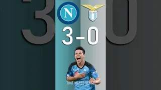 Napoli vs Lazio : Serie A Score Predictor - hit pause or screenshot