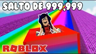 SALTO DE 999,999 METROS EN ROBLOX | Slide Down Roblox en Español