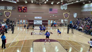 Nevada High School 4A Volleyball Championship 2019:  Bishop Gorman vs. Durango Trailblazers