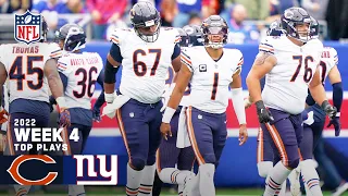 Chicago Bears Top Plays vs. New York Giants | 2022 Regular Season Week 4