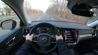 2021 Volvo V60 POV Test Drive and impressions - The Cheapest Luxury Station Wagon?