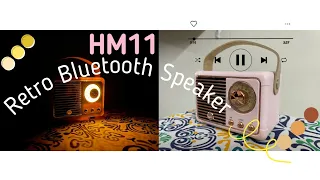 unboxing🌷[ HM11 Retro Bluetooth Speaker ]