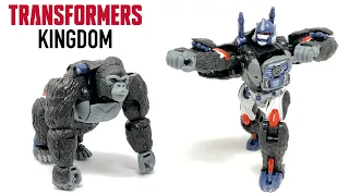 Transformers Kingdom Voyager Class Optimus Primal Review