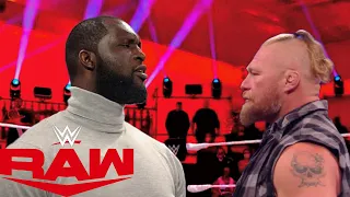 Wwe Omos Jordan Omogbehin vs Brock Lesnar Hell In a Cell Full match:2022