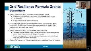 Formula Grant Application Process Recording – Bipartisan Infrastructure Law Section 40101(d)