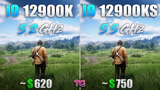 i9 12900KS vs i9 12900K -Test in 10 Games (RTX 3090 Ti)