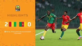 HIGHLIGHTS | Total CHAN 2020 | 3rd place match: Guinea 2-0 Cameroon