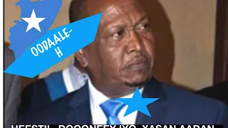 Heestii Xasan Aaadan Samatar:   Doqoneey Dabkaa Ba,a