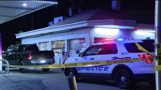 Man carjacked and shot at gas station in Detroit