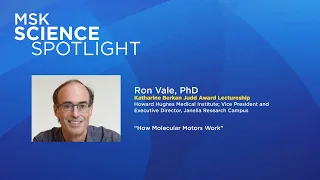Science Spotlight lecture: Ron Vale, PhD
