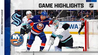 Kraken @ Islanders 2/7 | NHL Highlights 2023