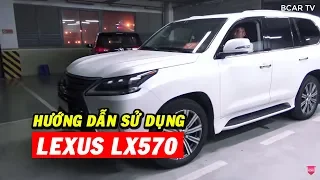 Hướng dẫn sử dụng Lexus LX570 2019 - Sử dụng hộp số trang bị trên chiếc "Chuyên cơ mặt đất"