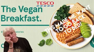 Tesco Cafe Vegan Breakfast Review - What A Let Down!