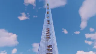 I built Jeddah Tower 1:1 scale in minecraft!