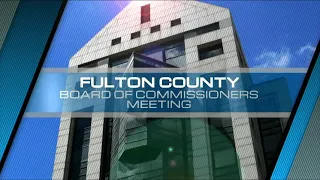 Fulton County Board of Commissioners Meeting - September 15, 2021