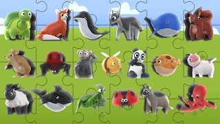 Guess the Animal Quiz | Educational Animal Puzzle for Kids | Long Version 1 🧩🧒