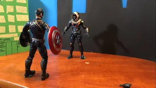 Captain America VS TaskMaster Stop-Motion (Read Description)