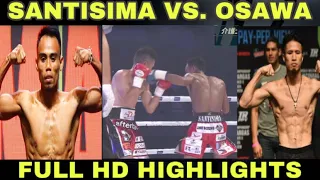 SA WAKAS NAPUTOL NA ANG SUMPA NG MGA PINOY BOXER | SANTISIMA VS. OSAWA