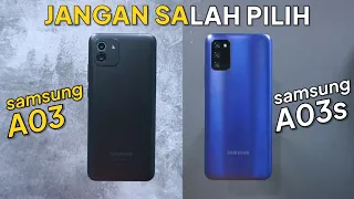 TERNYATA CUMAN INI BEDANYA..!! samsung A03 vs samsung A03s mending mana.??