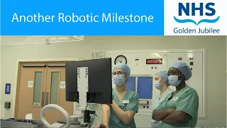 NHS Golden Jubilee celebrates robotic milestone