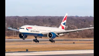 Most Dangerous Landing!! Boeing 777 Landing At Porto Airport MFS2020