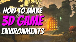 How to Create Game Environments using 3D Software