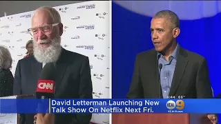 Barack Obama To Be David Letterman's First Netflix Guest