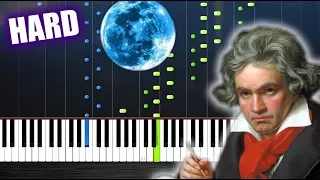 Beethoven - Moonlight Sonata (3rd Movement) - HARD Piano Tutorial by PlutaX