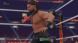 WWE 2K23: Roman Reigns Vs Drew Mcinytre. Undisputed WWE Universal Title Match. Clash At The Castle.