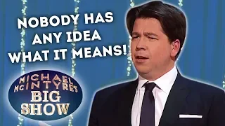 Trying To Understand The Weather Report | Michael McIntyre's Big Show