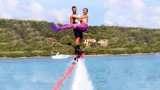 Totally Flyboard Action - a Mermaid got on flyboard too - rare