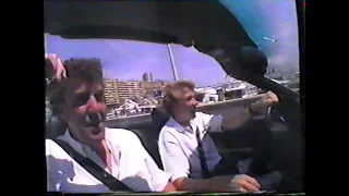 Mika Hakkinen drives a YOUNG Jeremy Clarkson around Monaco in the mid 90s