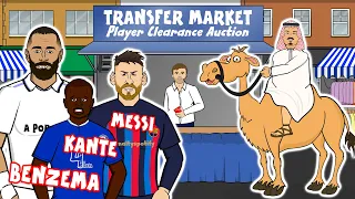 💰Transfer Market: Messi, Benzema, Kante & more!💰
