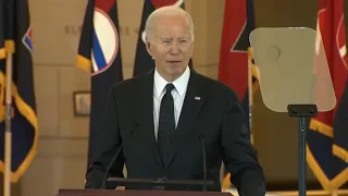 President Biden uses Holocaust memorial address to decry rise in antisemitism