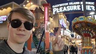 Disappointing Visit to Galveston Island Historic Pleasure Pier | Galveston Pleasure Pier Vlog