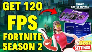 PS5 How to Get 120 FPS Fortnite [ SEASON 2 ]