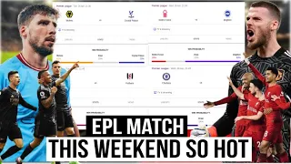 Premier League Fixtures This Weekend | EPL Fixtures This Week | EPL Standing Today