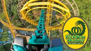 Loch Ness Monster (4K Back Seat POV)- Busch Gardens Williamsburg, Williamsburg, VA