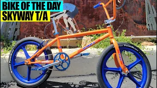 Custom Orange Skyway T/A BMX Bike - Bike OF The Day