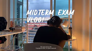 72 hours before my midterm exam 🫠📚 2nd year dental student vlog