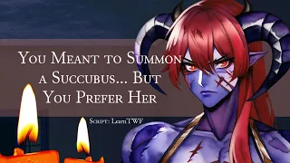 [F4A] Summoning the Wrong Demon [Strangers to Lovers] [Reverse Comfort] [Kissing] [Demon of War] Pt1