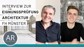 Interview zur bestandenen Architektur Eignungsprüfung - Studiengang Architektur an der FH Münster.