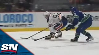 Connor McDavid Blasts Past Entire Canucks Lineup for Trademark Smooth Score